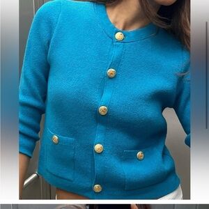 NWT ZARA Cardigan SIZE M
Pit too pit 18 inches